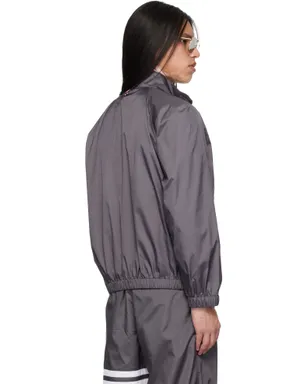Thom Browne Shiny Ripstop Raglan 4-Bar トラックジャケット - サムネイル3