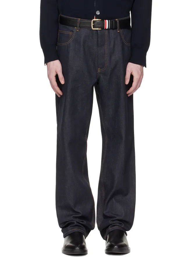Thom Browne Thom Browne セルビッジデニム ファイブポケット ジーンズの商品画像
