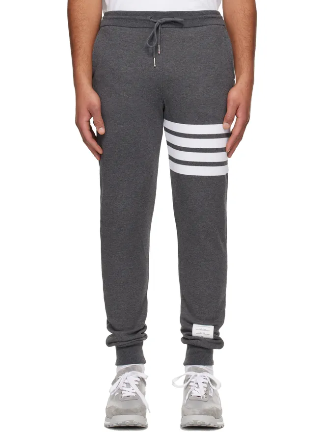 Thom Browne Thom Browne Classic Loopback 4-Bar スウェットパンツの商品画像