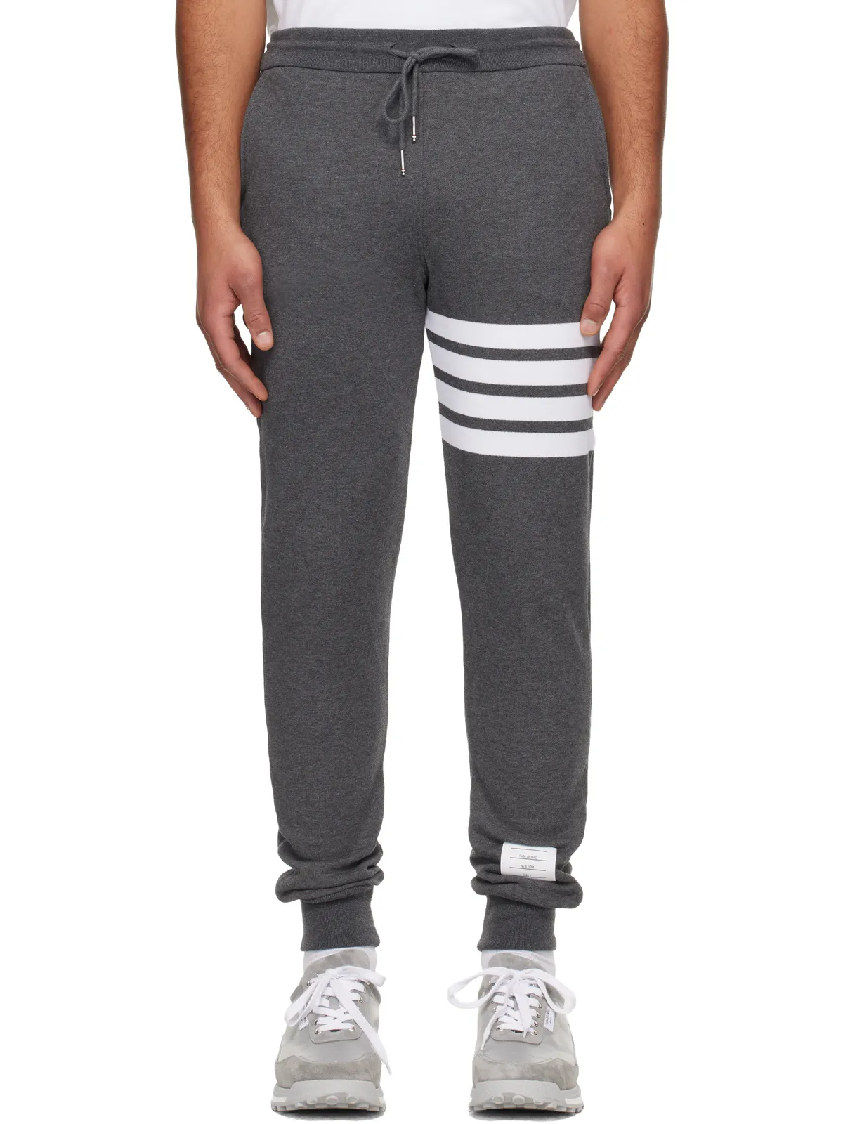 Thom Browne Classic Loopback 4-Bar スウェットパンツ - 画像1
