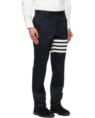 Thom Browne 4-Bar Unconstructed コットンツイル チノパンツ - サムネイル2
