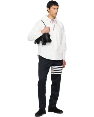 Thom Browne 4-Bar Unconstructed コットンツイル チノパンツ - サムネイル4