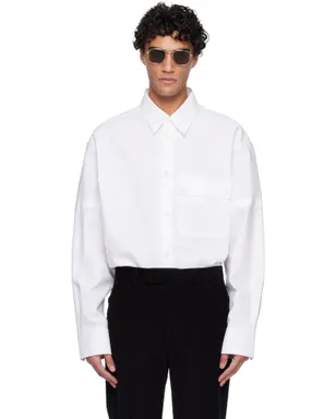 Thom Browne Opique Double Needle Armband オーバーサイズ シャツ - サムネイル1