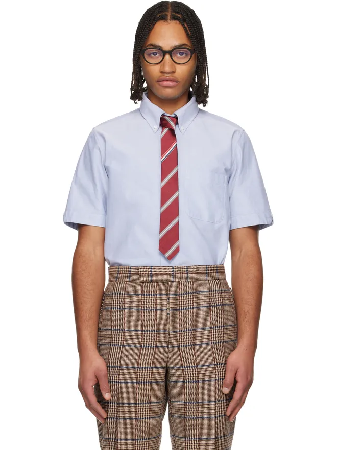 Thom Browne Thom Browne オックスフォード 半袖シャツの商品画像
