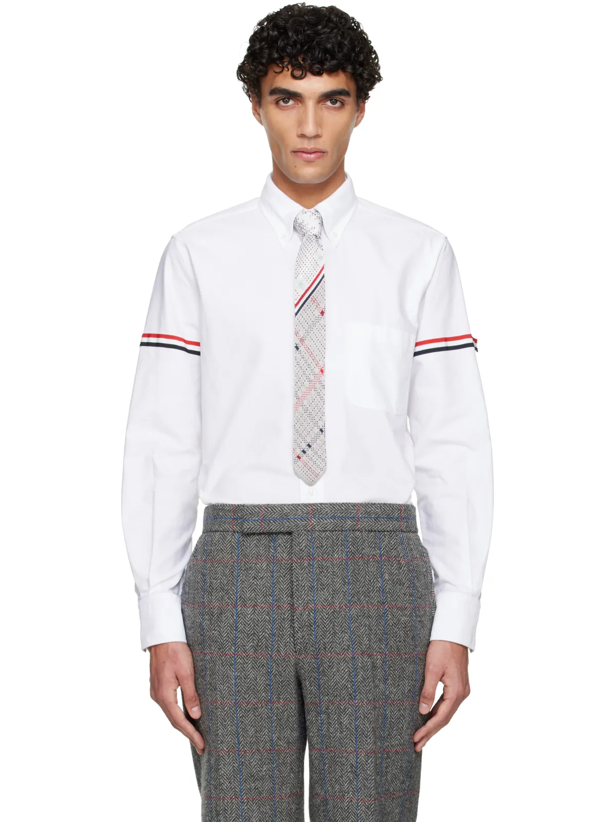 Thom Browne Armbands Classic オックスフォード シャツ - 画像1