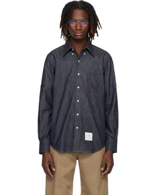 Thom Browne ストレートフィット デニムシャツ - サムネイル1
