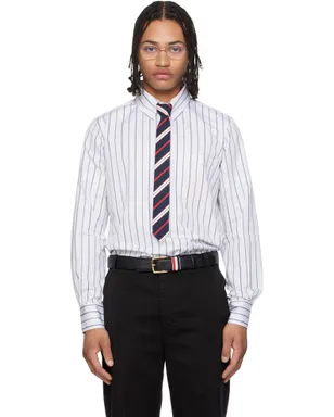 Thom Browne Straight Fit Pop Over Self Armband シャツ - サムネイル1
