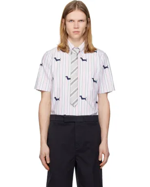 Thom Browne Straight Fit BD S/S シャツ - サムネイル1