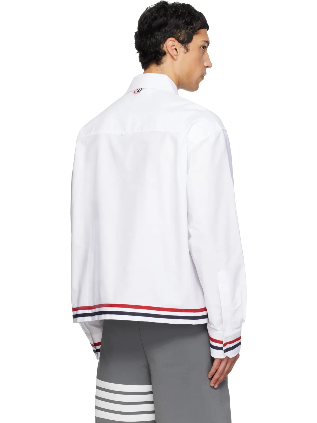 Thom Browne RWB Rugby オックスフォードシャツ - 画像3