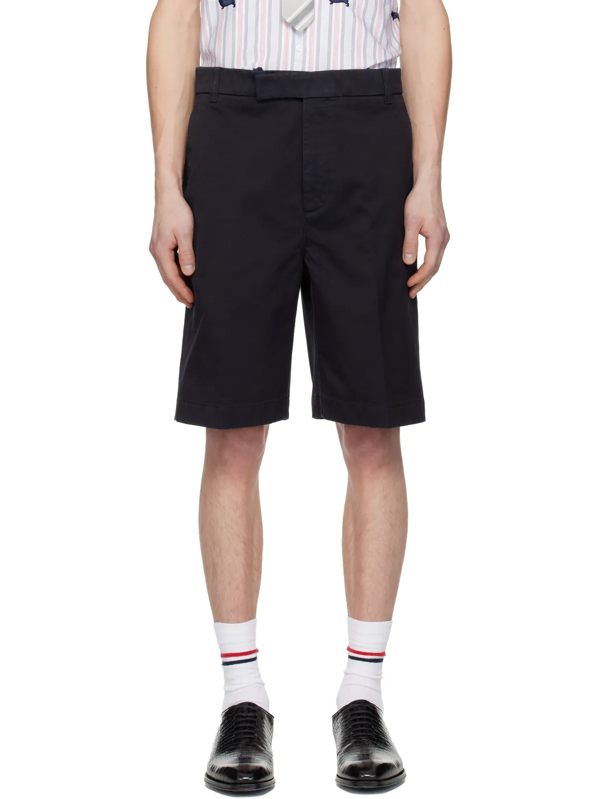 Thom Browne コットンツイル ユーティリティ チノショートパンツ - 画像1