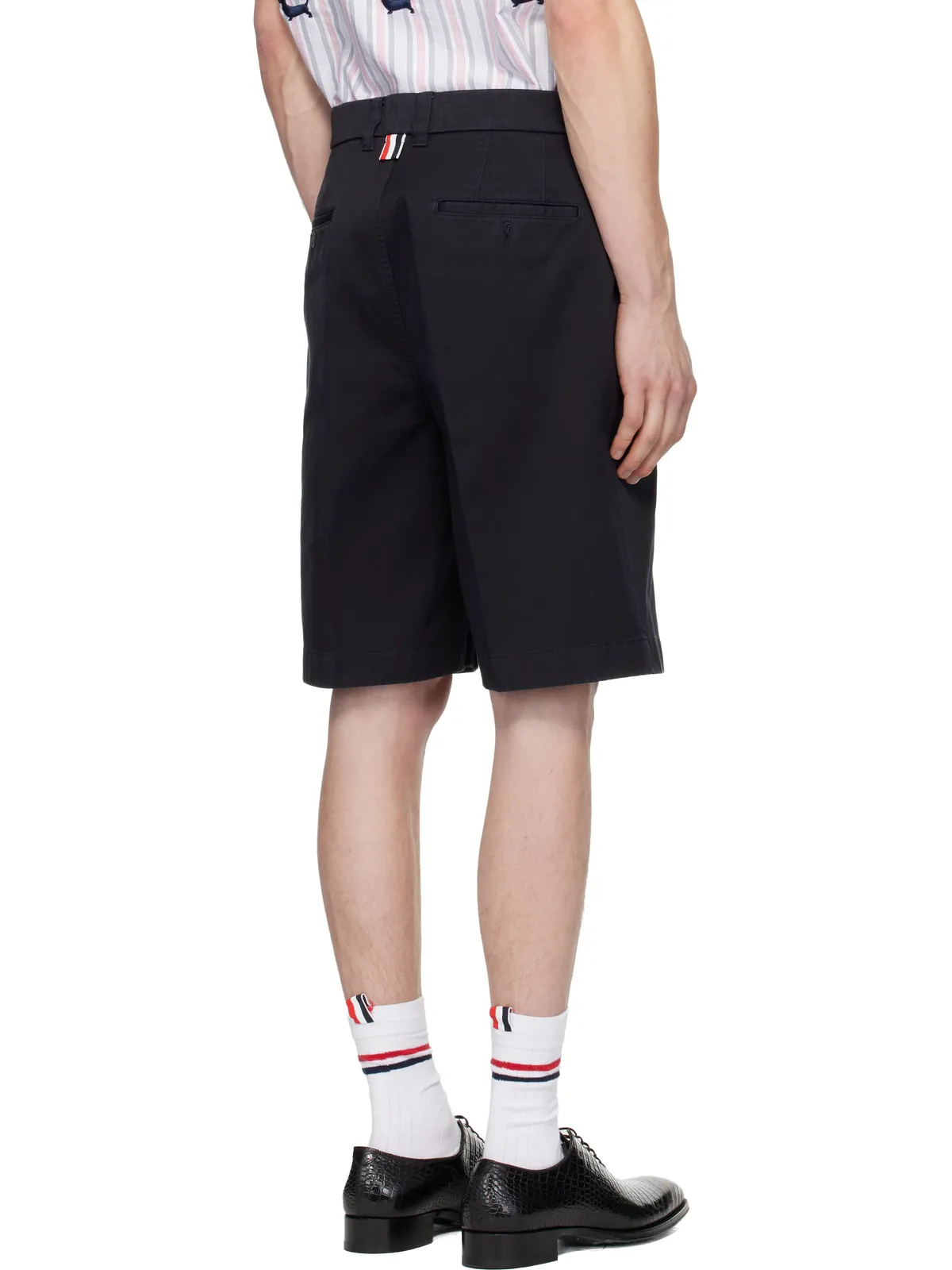 Thom Browne コットンツイル ユーティリティ チノショートパンツ - 画像3