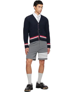 Thom Browne 4-Bar Tech ショートパンツ - サムネイル4
