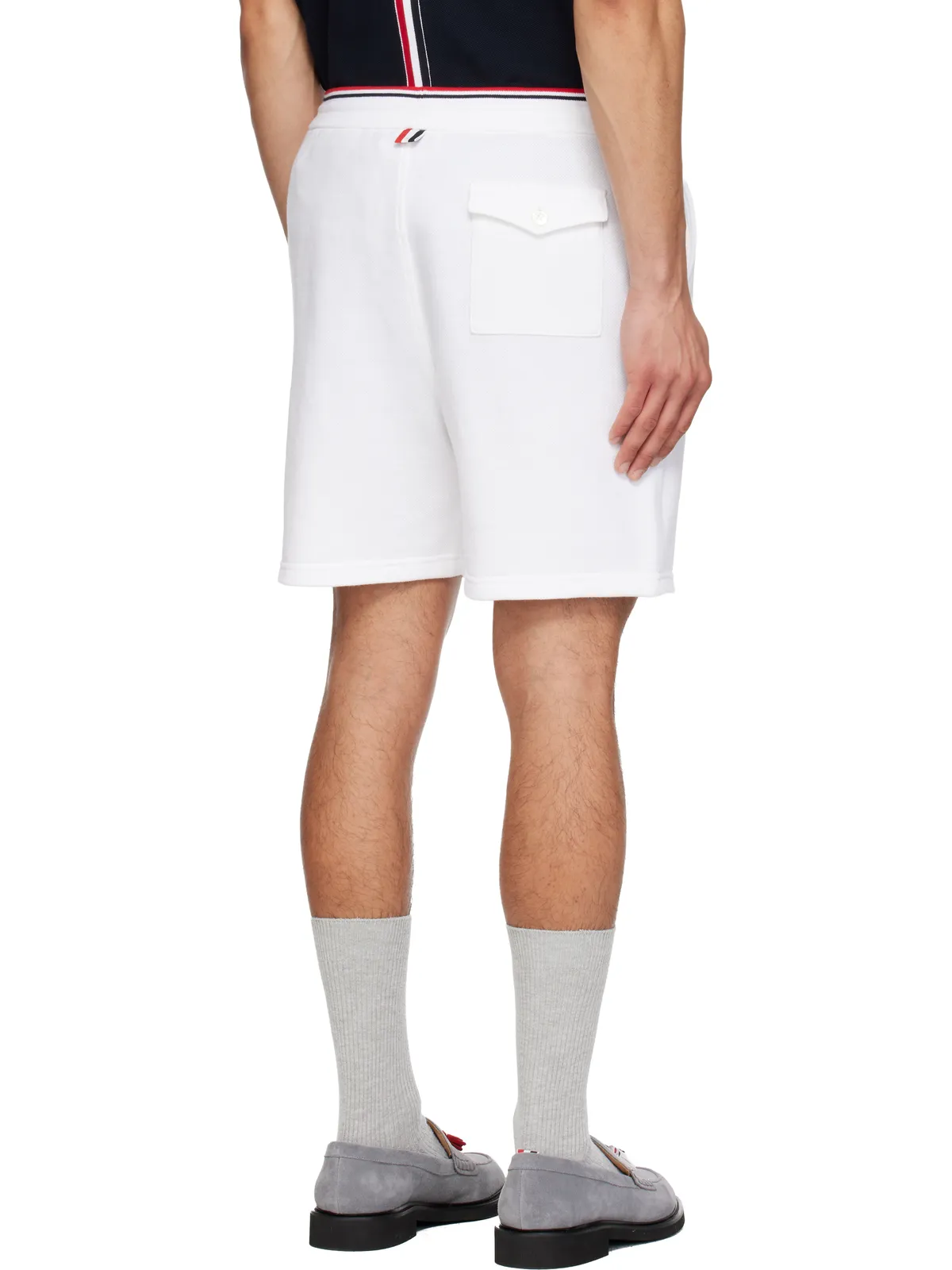 Thom Browne Pique Loopback スウェットショートパンツ - 画像3