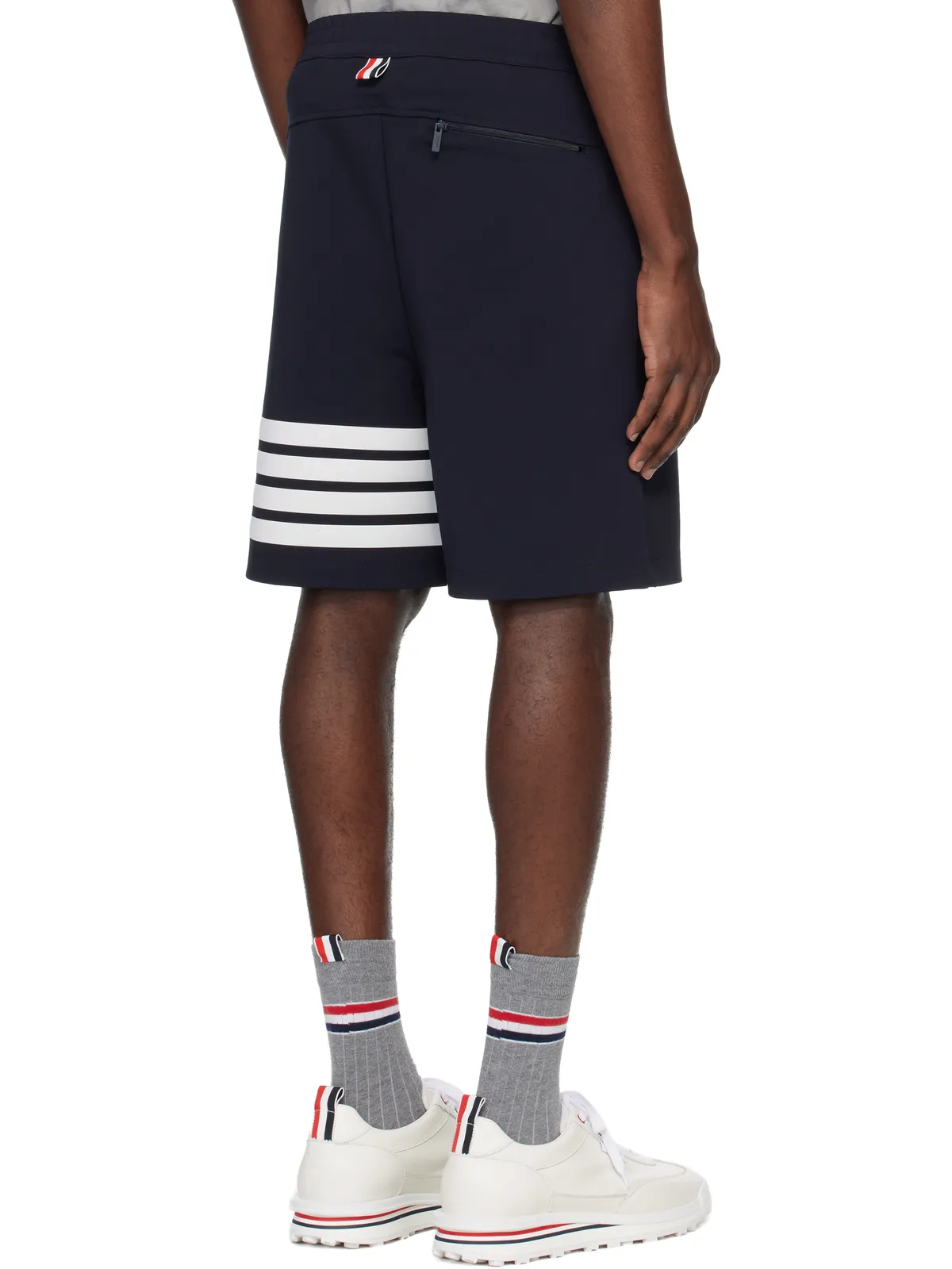Thom Browne Mid Thigh 4-Bar ショートパンツ - 画像3