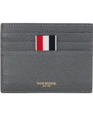 Thom Browne Note Compartment ペブルグレイン カードケース - サムネイル1