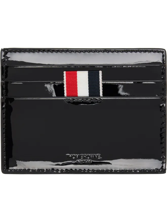 Thom Browne Thom Browne Patent 4-Bar Note Compartment カードケースの商品画像