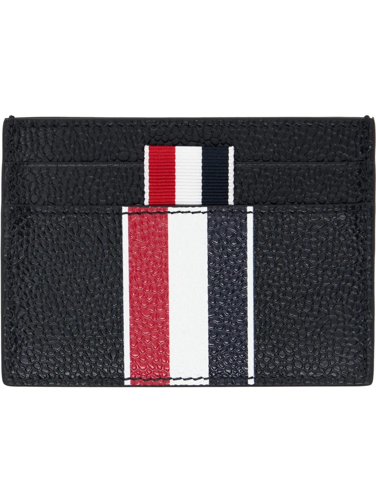 Thom Browne RWB Stripe Double Sided カードケース - 画像1