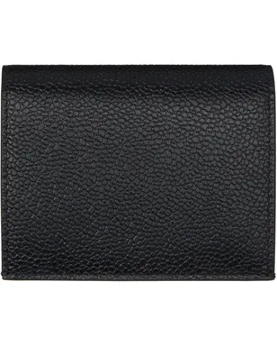 Thom Browne Hector ペブルグレイン ダブルカードケース - サムネイル2