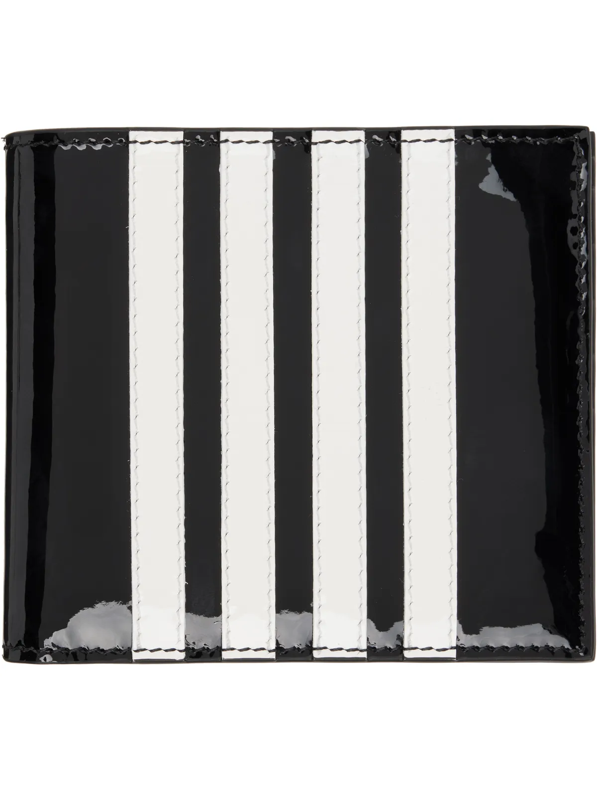 Thom Browne Patent 4-Bar 札入れ - 画像1
