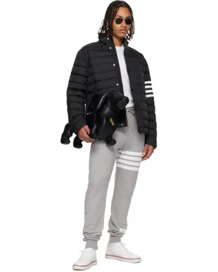 Thom Browne Shiny Ripstop 4-Bar ライト ダウンジャケット - サムネイル4