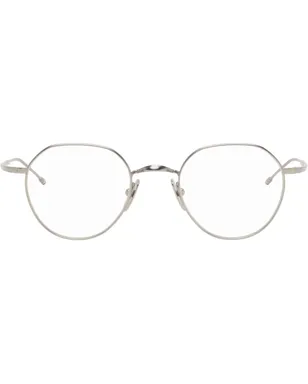 Thom Browne チタン ラウンドメガネ - サムネイル1
