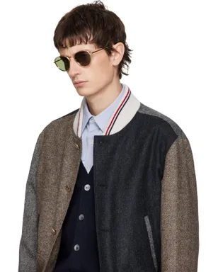 Thom Browne チタン ラウンドサングラス - サムネイル4