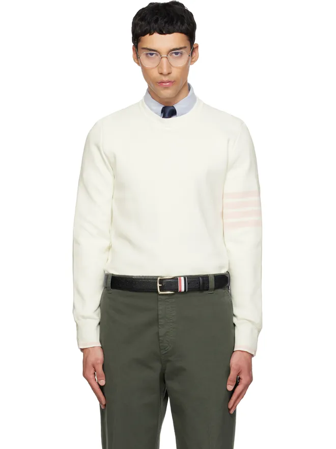 Thom Browne Thom Browne 4-Bar ミラノリブ スウェットシャツの商品画像