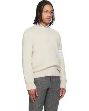 Thom Browne 4-Bar コットンクレープ ミラノリブ セーター - サムネイル2