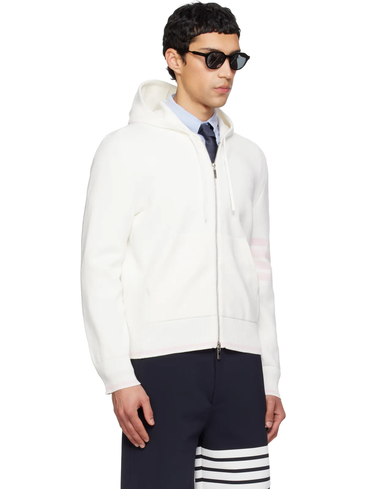 Thom Browne Milano Stitch ジップフーディ - 画像2
