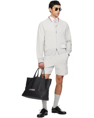 Thom Browne Pique Loopback Bomber スウェットシャツ - サムネイル4