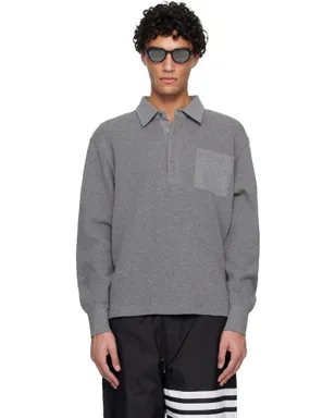 Thom Browne Rugby ニットポロシャツ - サムネイル1
