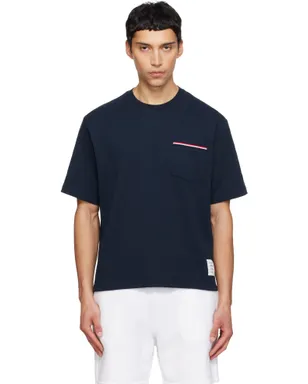 Thom Browne Milano コットン オーバーサイズ ポケットTシャツ - サムネイル1