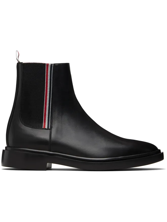 Thom Browne Thom Browne Vitello Calf RWB Rubber Sole チェルシーブーツの商品画像
