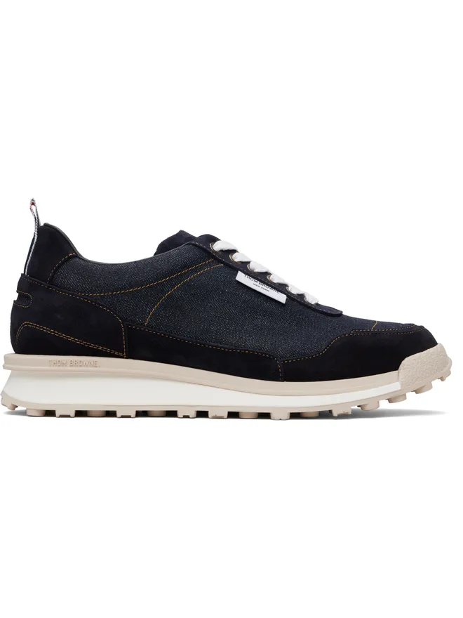 Thom Browne Thom Browne Tech Runner Alumni セルビッジデニム スニーカーの商品画像
