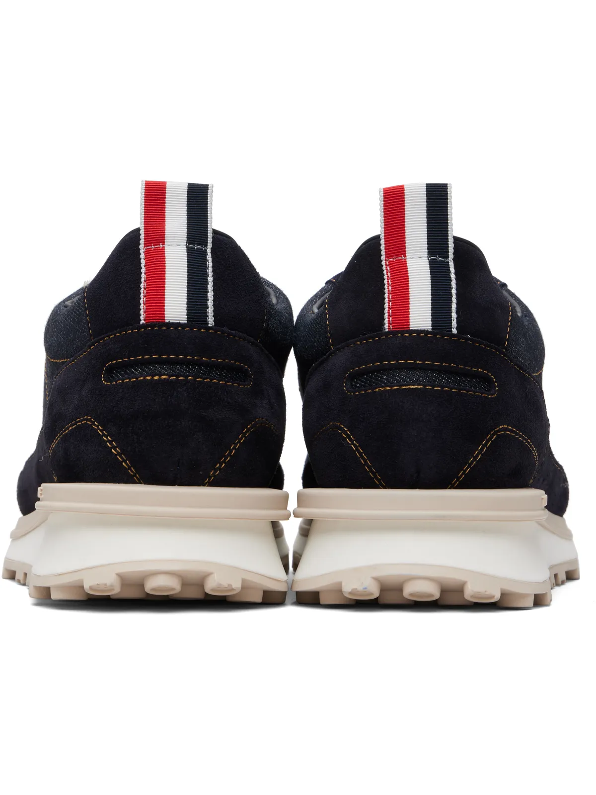Thom Browne Tech Runner Alumni セルビッジデニム スニーカー - 画像2