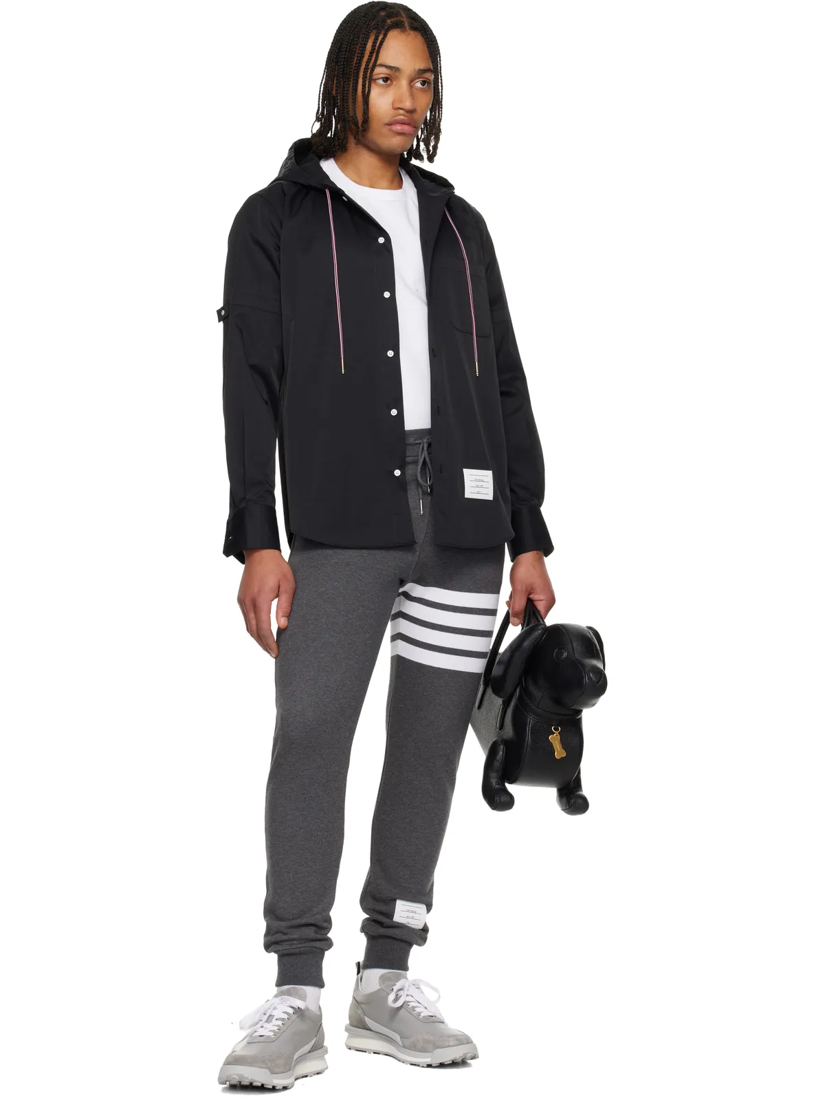 Thom Browne Alumni ヴィッテロ カーフレザー スニーカー - 画像5
