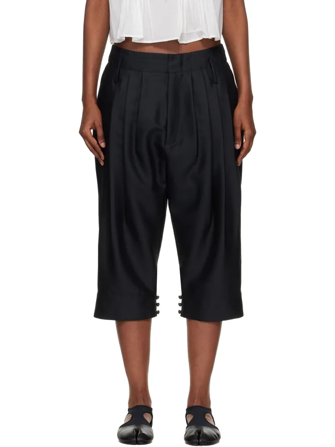 Kenzo Kenzo Kenzo Paris テーラード クロップド タックパンツの商品画像