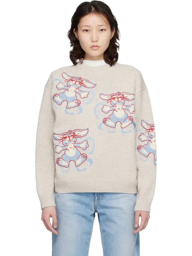 Kenzo Kenzo Kenzo Paris 'KENZO Winter Holidays' エンブロイダリー セーターの商品画像