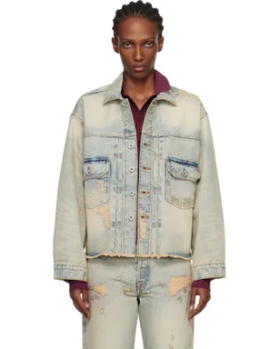 Kenzo Kenzo Paris デニム トラッカージャケット - サムネイル1