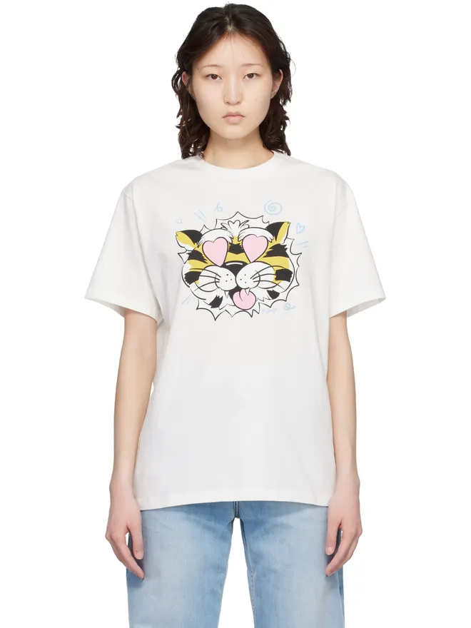 Kenzo Kenzo Kenzo Paris 'KENZO Wild Tiger' ルーズ Tシャツの商品画像