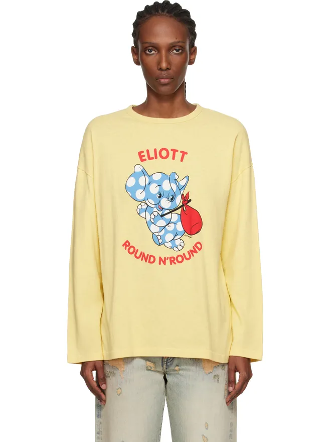 Kenzo Kenzo Kenzo Paris 'KENZO Cartoon' 長袖Tシャツの商品画像