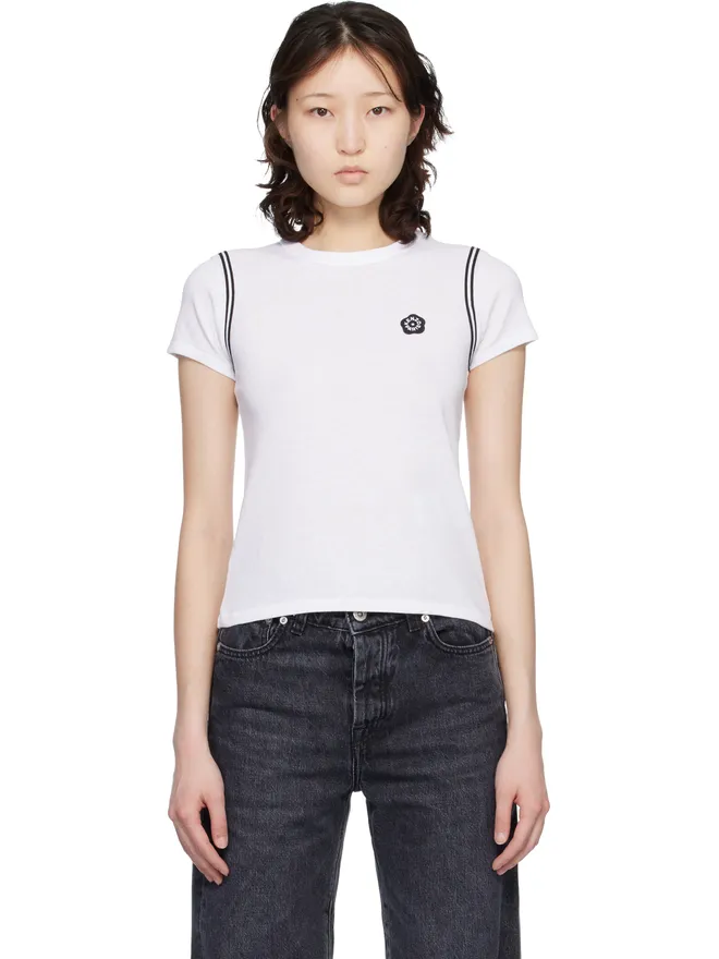 Kenzo Kenzo Kenzo Paris 'Boke Flower 2.0' エンブロイダリー Tシャツの商品画像