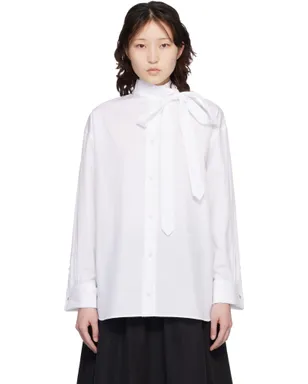 Kenzo Kenzo Paris オーバーサイズ リボン シャツ - サムネイル1
