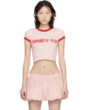 Kenzo Kenzo Paris 'KENZO Words' クロップド Tシャツ - サムネイル1