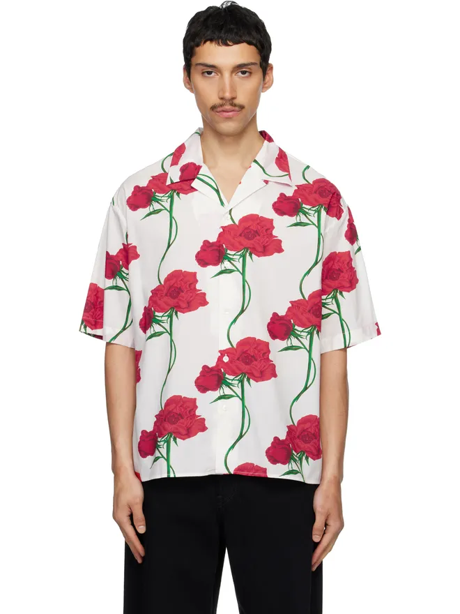 Kenzo Kenzo Kenzo Paris 'KENZO Archive Rose' 半袖シャツの商品画像
