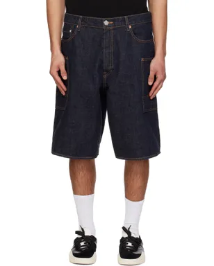 Kenzo Kenzo Paris Cargo Monkey Fit デニムショートパンツ - サムネイル1