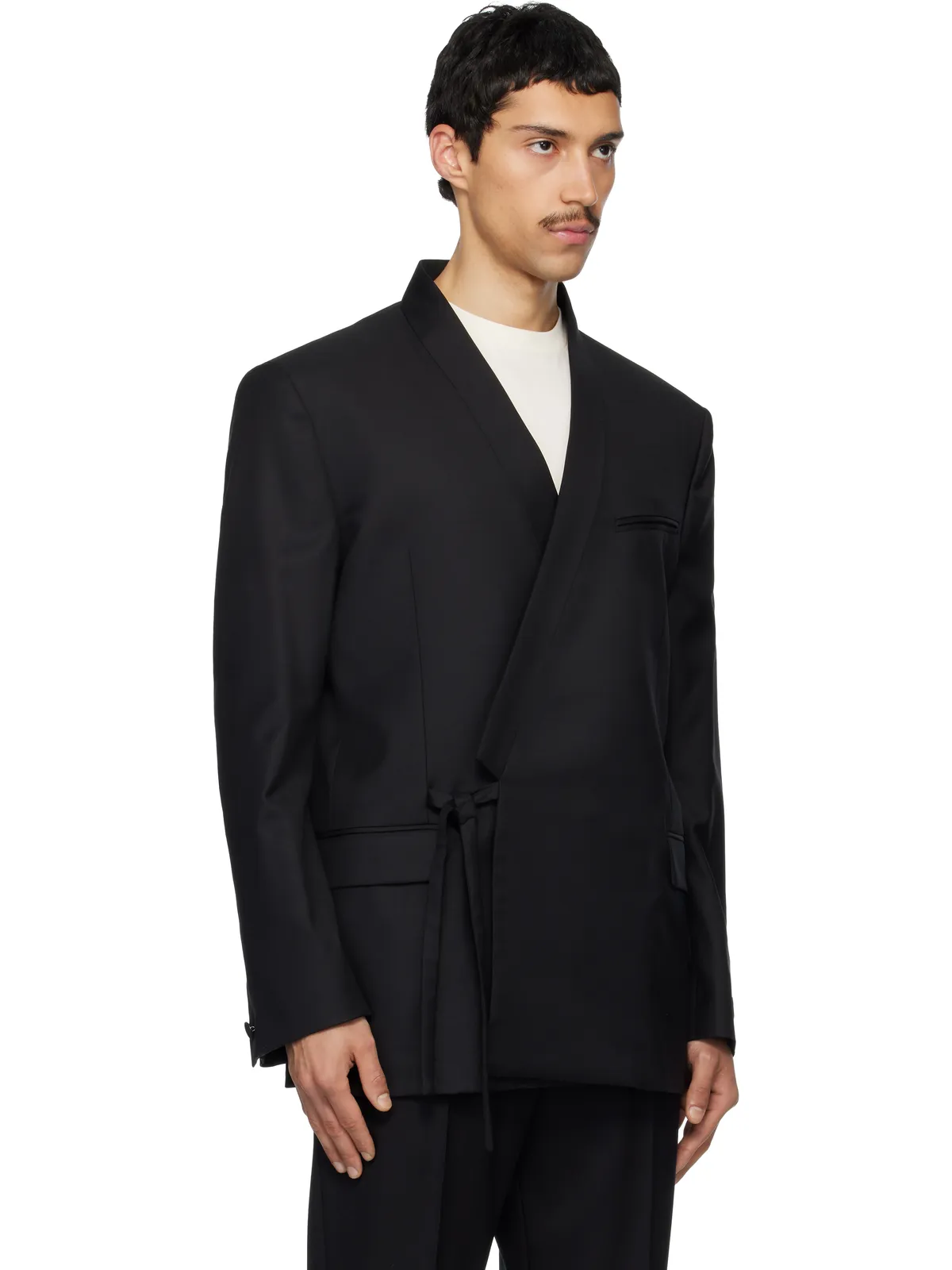 Kenzo Kenzo Paris Double Breasted Tailored Kimono テーラードジャケット - 画像2