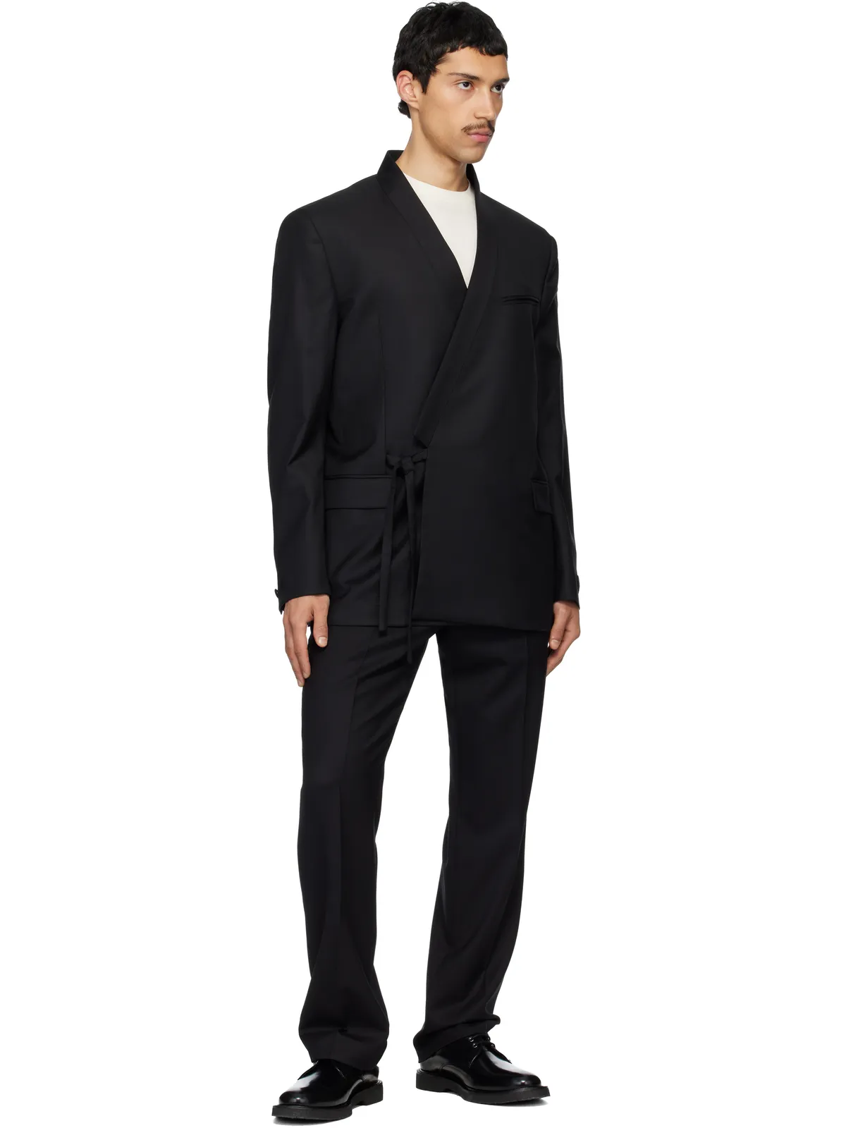 Kenzo Kenzo Paris Double Breasted Tailored Kimono テーラードジャケット - 画像4