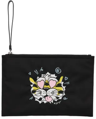 Kenzo ラージ Kenzo Paris 'KENZO Wild Tiger' ポーチ - サムネイル1