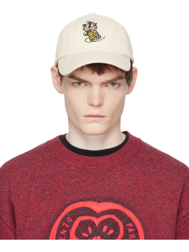 Kenzo Kenzo Kenzo Paris 'KENZO Cartoon' Embroidered キャップの商品画像